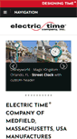 Mobile Screenshot of electrictime.com